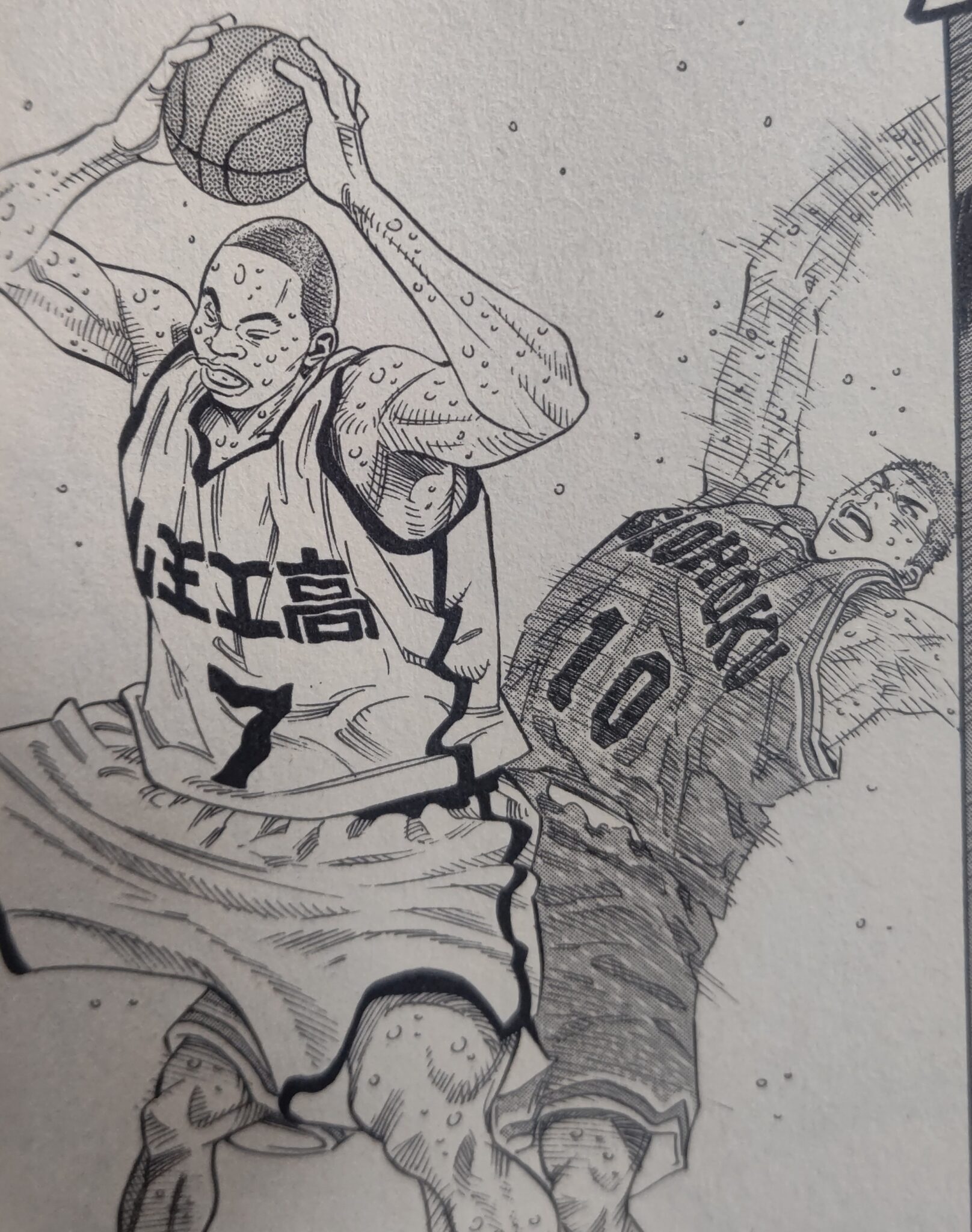 スラムダンク 河田 モデル SLAM DUNK スラムダンク 中国限定